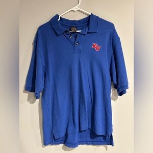 Men’s Nike KU Polo Shirt - Size Medium